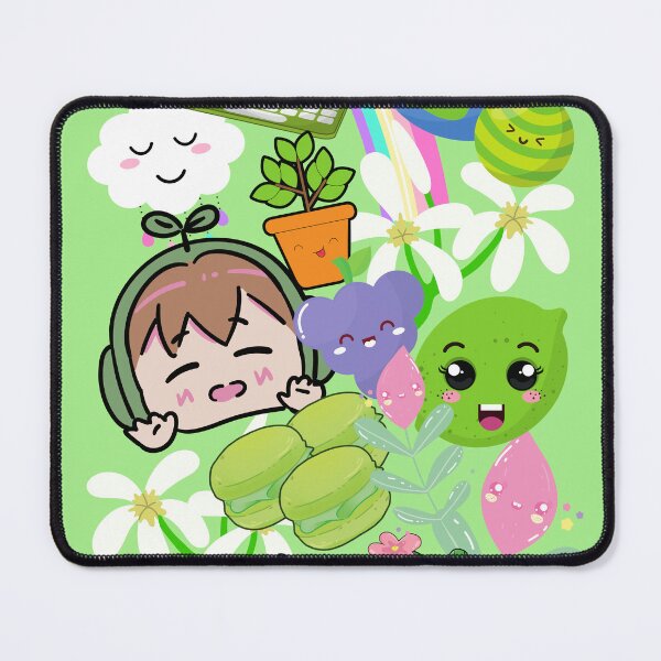Item preview, Green Kawaii Print designed and sold by KawaiiDreamland.