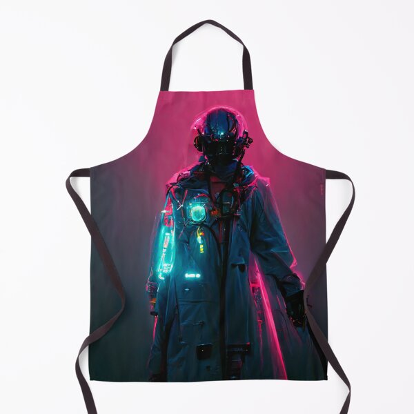 Item preview, Neon Cyberpunk Doctor Surgeon designed and sold by CyberStreetArt.
