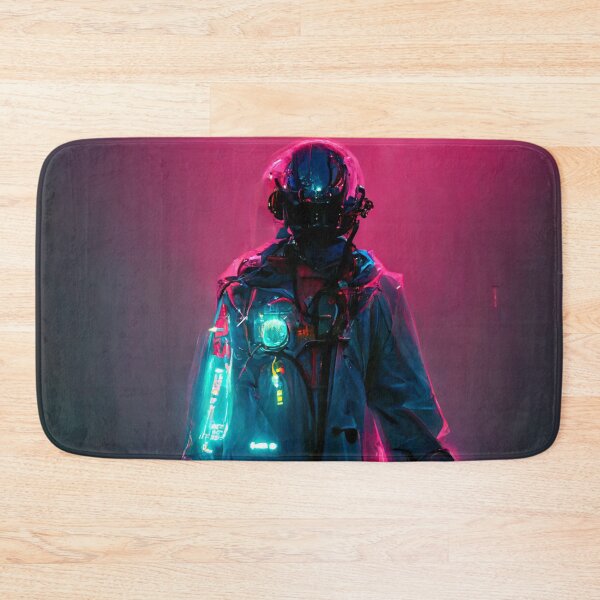 Item preview, Neon Cyberpunk Doctor Surgeon designed and sold by CyberStreetArt.