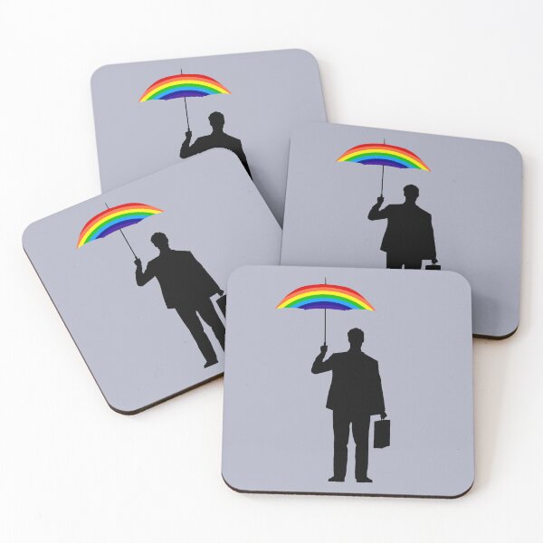 Item preview, Liberated Umbrella Man LGBT designed and sold by KALEIDOSCOPE UK.