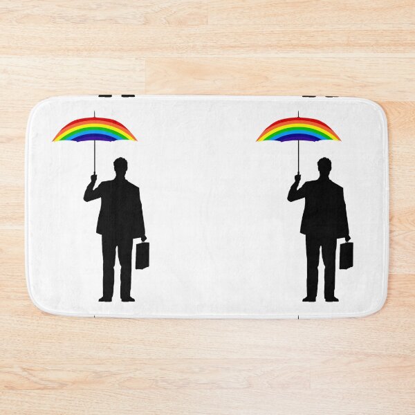 Item preview, Liberated Umbrella Man LGBT designed and sold by KALEIDOSCOPE UK.