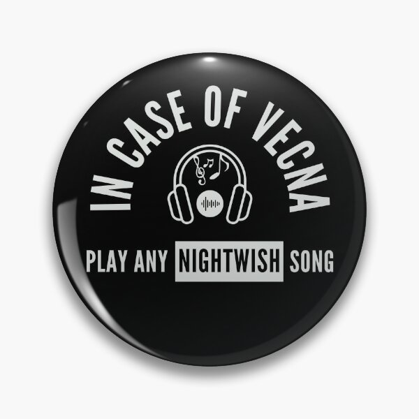 Item preview, En el caso de Vecna Play Nightwish designed and sold by humnoo.