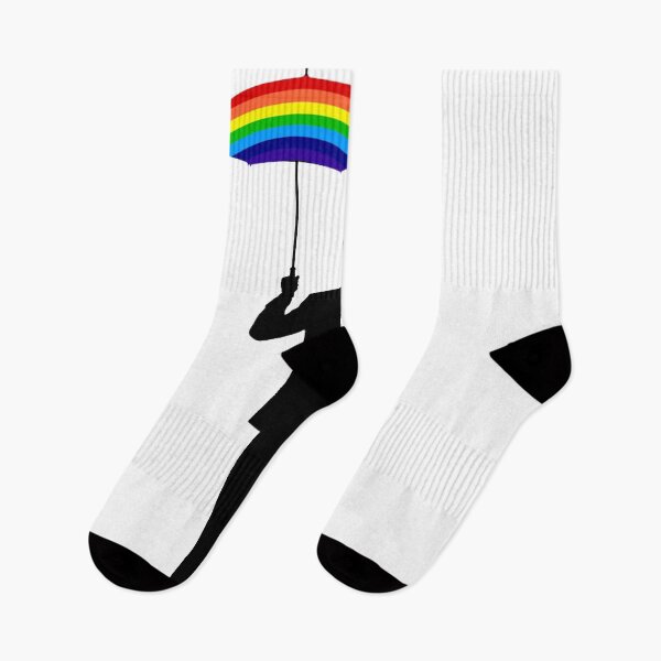 Item preview, Liberated Umbrella Man LGBT designed and sold by KALEIDOSCOPE UK.