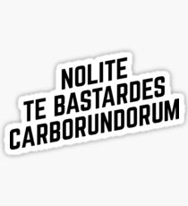 Don't Let the Bastards... Sticker
