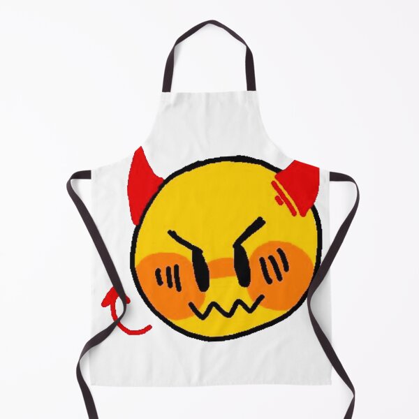 Item preview, Angry Devil Cursed Emoji TikTok MEME Face designed and sold by CursedEmoji.