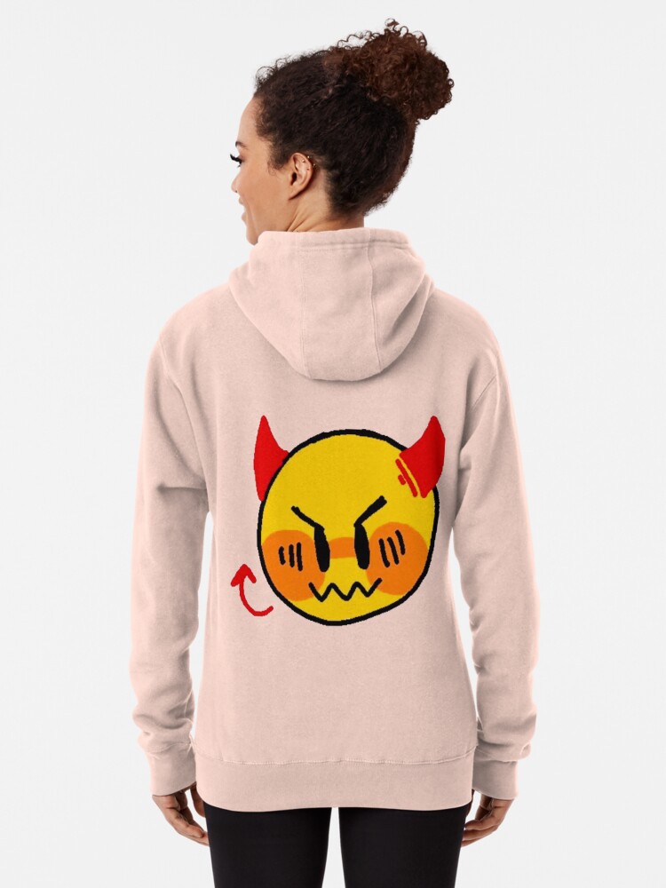 The devilz sale face cursed hoodie