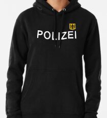 german police, polizei Pullover Hoodie
