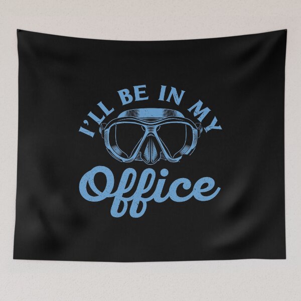 Item preview, I'll Be In My Office: Funny Scuba Diving Gift - Ocean Diver designed and sold by Adexyl.