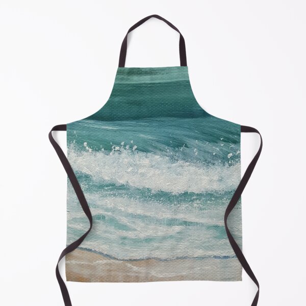 Item preview, Vacation by the sea, a sea wave painted on canvas designed and sold by Anke Franikowski.