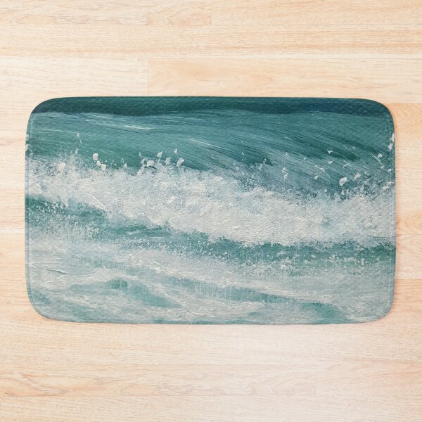 Item preview, Vacation by the sea, a sea wave painted on canvas designed and sold by Anke Franikowski.