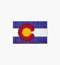 aspen tree Colorado flag Art Board