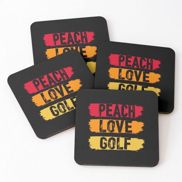 Item preview, Peach Love Golf For Golf Lovers designed and sold by Shuvra Gain.