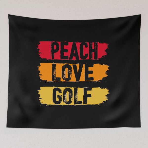Item preview, Peach Love Golf For Golf Lovers designed and sold by Shuvra Gain.