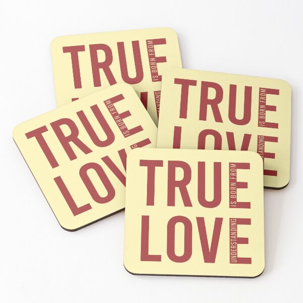 Item preview, True Love Is Born From Understanding | Gautama Buddha Quote designed and sold by JenTrinhArt.