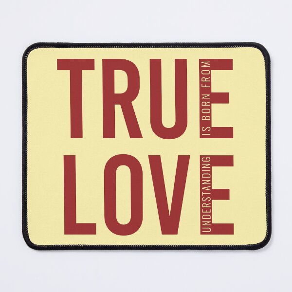 Item preview, True Love Is Born From Understanding | Gautama Buddha Quote designed and sold by JenTrinhArt.