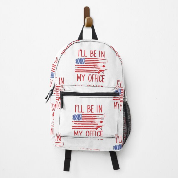 Item preview, I'll Be In My Office: Funny Gardener Gift - Plant lover Gardening American Flag designed and sold by Adexyl.