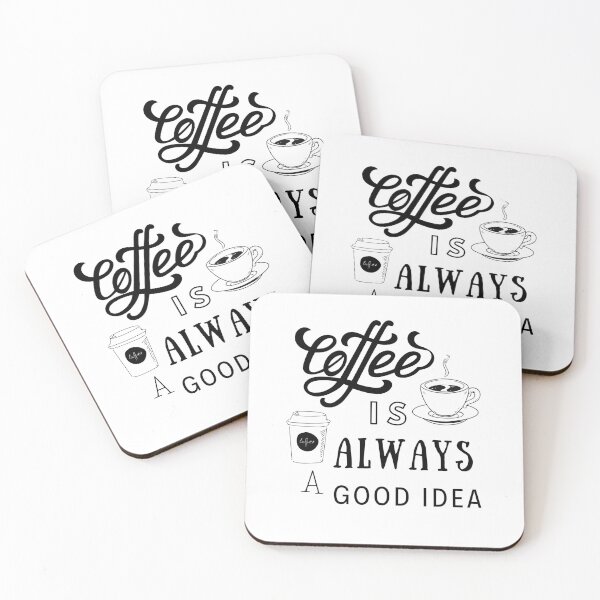 Item preview, Coffee Is Always A Good Idea designed and sold by Elvira Hyvönen.