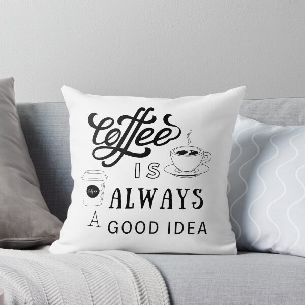 Item preview, Coffee Is Always A Good Idea designed and sold by Elvira Hyvönen.