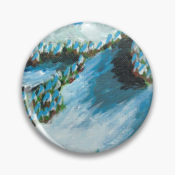 Artikelvorschau, Winterlandschaft klein entworfen und verkauft von ReginasKunst.