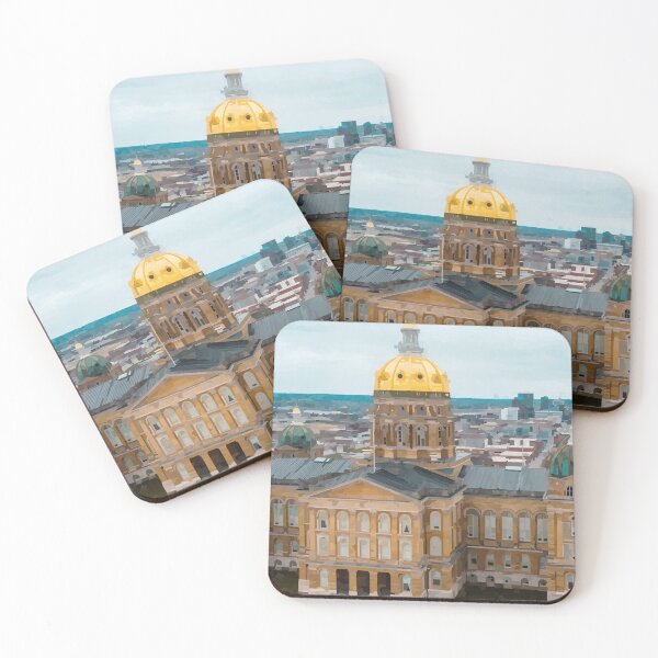 Item preview, Des Moine Statehouse - Watercolour Style designed and sold by WWWC2288.