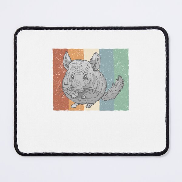 Item preview, Vintage chinchilla dust mouse rodent designed and sold by madgrfx.
