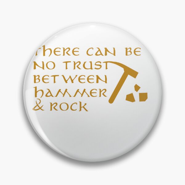 Item preview, There Can Be No Trust Between Hammer And Rock designed and sold by emzimerch1.