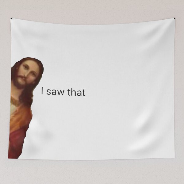 Item preview, Jesus I Saw That  MEME TIKTOK Funny designed and sold by CursedEmoji.