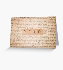 Bookaholic Greeting Card