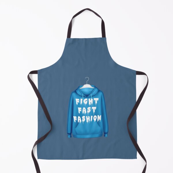 Item preview, FIGHT FAST FASHION Blue Hoodie designed and sold by everything4eva.
