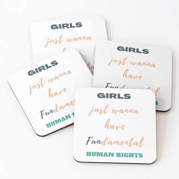 Item preview, Girls just wanna have fundamental human rights designed and sold by IvintageArt.