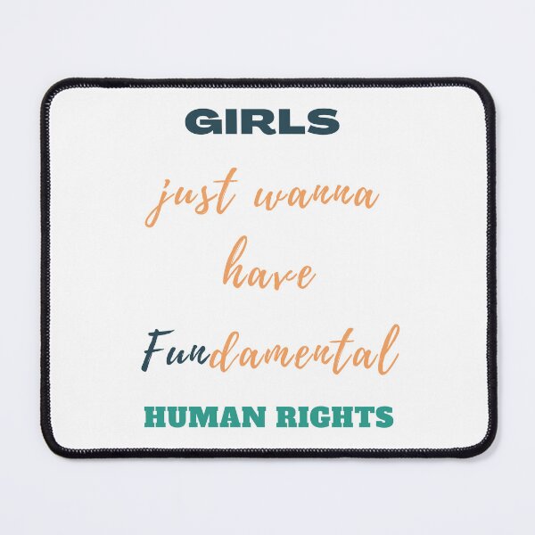 Item preview, Girls just wanna have fundamental human rights designed and sold by IvintageArt.