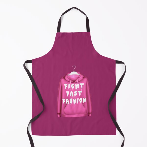 Item preview, FIGHT FAST FASHION Pink Hoodie designed and sold by everything4eva.