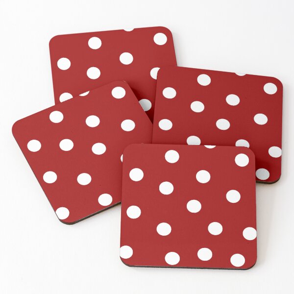 Item preview, Polka Dot Patterns / White Over Red designed and sold by HASIII.