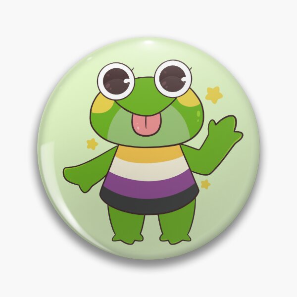 Item preview, Pride Froggies Non Binary [OC] designed and sold by SketchandSleep.