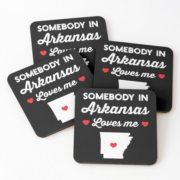 Item preview, Somebody In Arkansas Loves Me: Funny Home State Pride Gift - Baby Love Arkansas Map USA designed and sold by Adexyl.