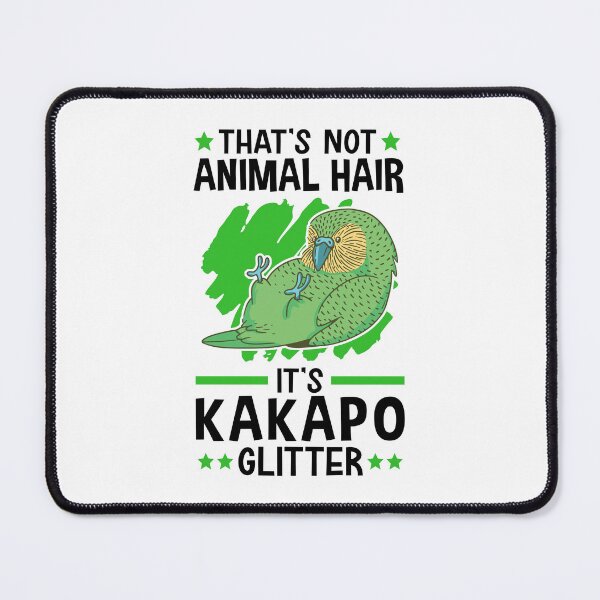Item preview, This is Kakapo Glitter Parrot New Zealand designed and sold by madgrfx.