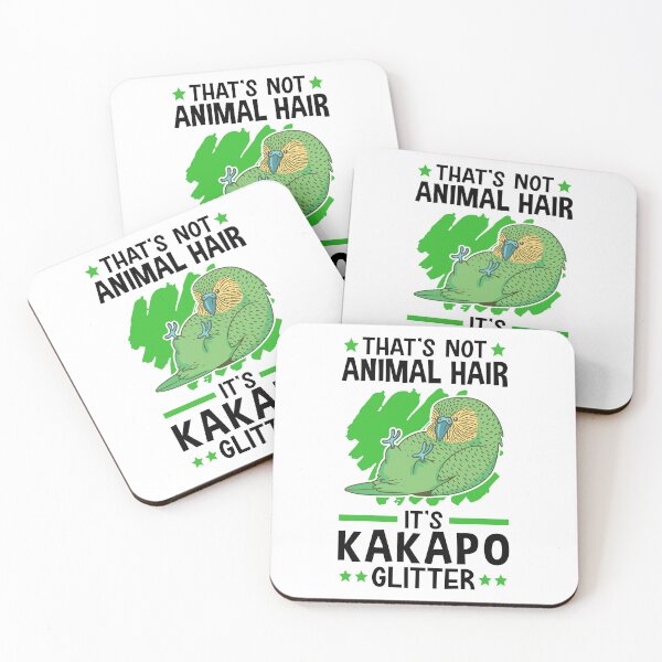 Item preview, This is Kakapo Glitter Parrot New Zealand designed and sold by madgrfx.