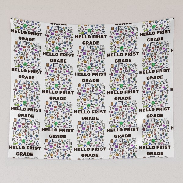Item preview, hello frist grade designed and sold by WalkerDavidz.