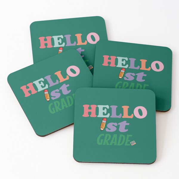 Item preview, Hello frist grade - Funny hello frist grade design - back to school   designed and sold by WalkerDavidz.
