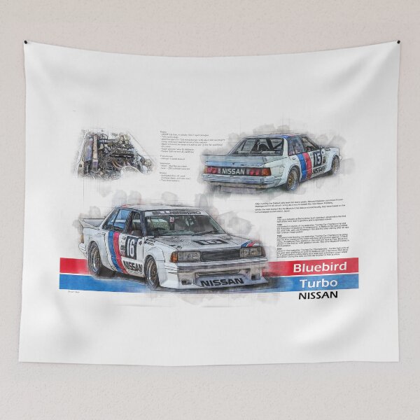Item preview, Nissan Bluebird Turbo designed and sold by Stuart Row.