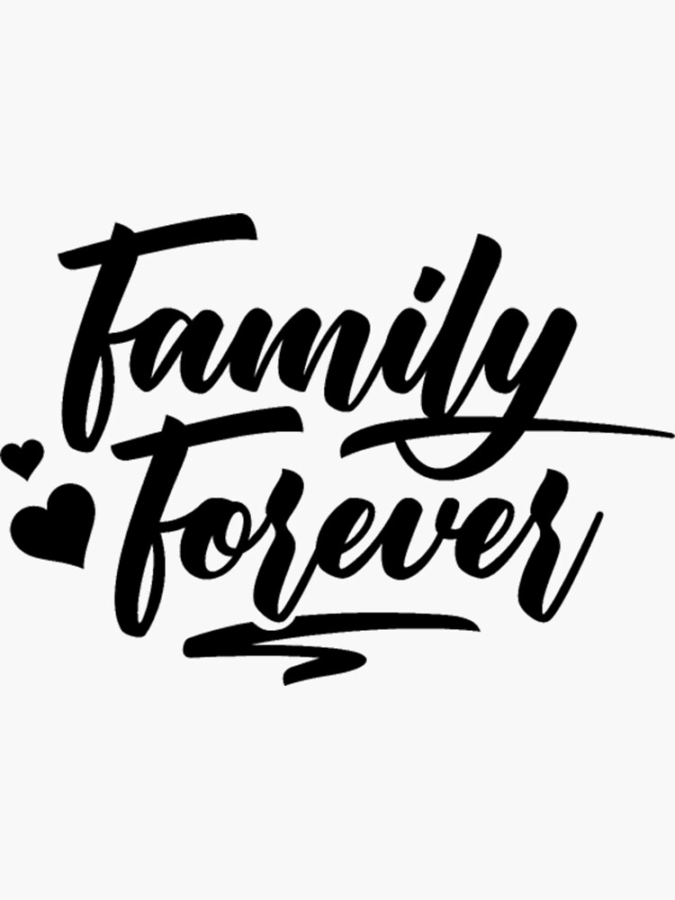 "Family Forever Party Families Reunion Parents" Sticker for Sale by
