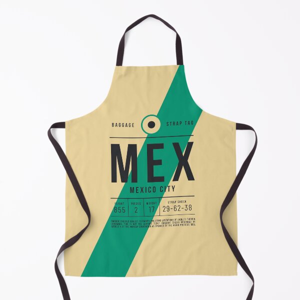 Item preview, Luggage Tag E - MEX Mexico City designed and sold by VoodooCircus.