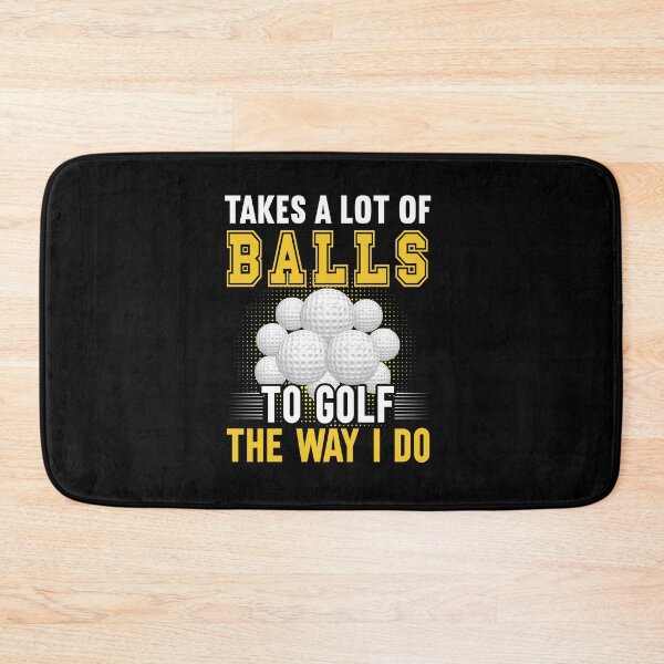 Item preview, Takes A Lot Of Balls to Golf  For Golf Lovers designed and sold by Shuvra Gain.