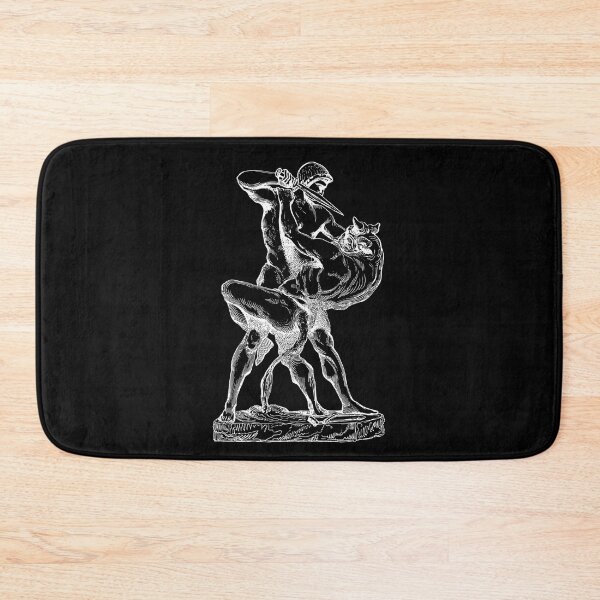 Item preview, Theseus Killing The Minotaur designed and sold by PotluckPrints.