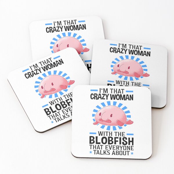 Item preview, Crazy woman with the blob fish designed and sold by madgrfx.