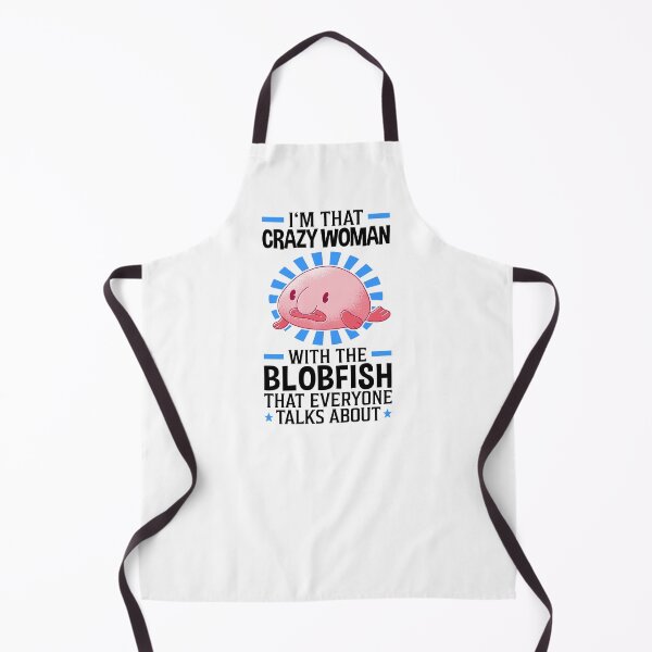 Item preview, Crazy woman with the blob fish designed and sold by madgrfx.