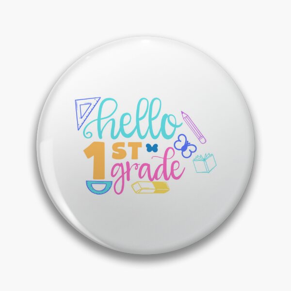 Item preview, Hello Frist Grade - Back To School    designed and sold by WalkerDavidz.