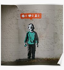 Banksy - Crying Kid Poster