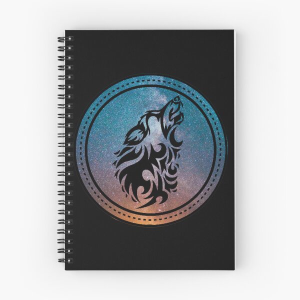 Item preview, Wolf In the Sky & the Nights of the Galaxy.. designed and sold by Rodayna Elnaggar.