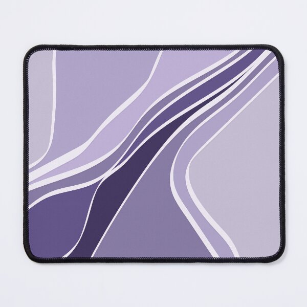 Item preview, Lavender waves abstract designed and sold by k9printart.